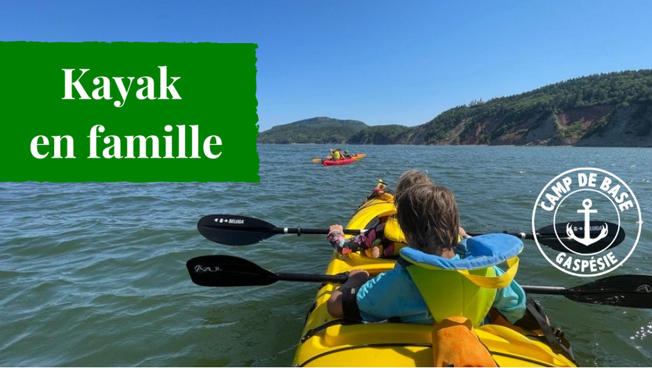 Kayak de mer en famille